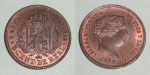 2701 5 CENTIMOS DE REAL 1859 ISABEL II