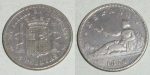 3772 2 PESETAS 1870/ 18-75