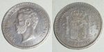 3806 5 PESETAS 1871/ 18-18