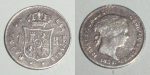 3075 1 REAL 1858 ISABEL II