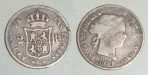 3168 2 REALES 1859 ISABEL II