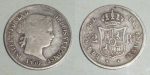 3172 2 REALES 1860 ISABEL II