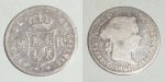 3176 2 REALES 1861 ISABEL II