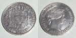 3284 10 REALES 1863 ISABEL II