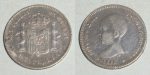 1 PESETA 1891/ 18-91 PG-M