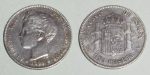 1 PESETA 1899/ 18-99 SG-V