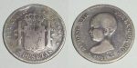 2 PESETAS 1891/ xx-xx PG-M