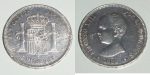 5 PESETAS 1888/ 18-88 MP-M