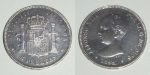 5 PESETAS 1888/ 18-89 MP-M